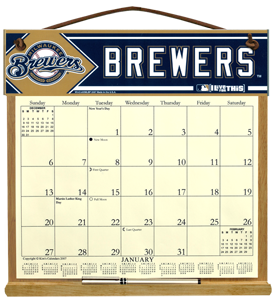 Milwaukee Brewers Calendar Holder